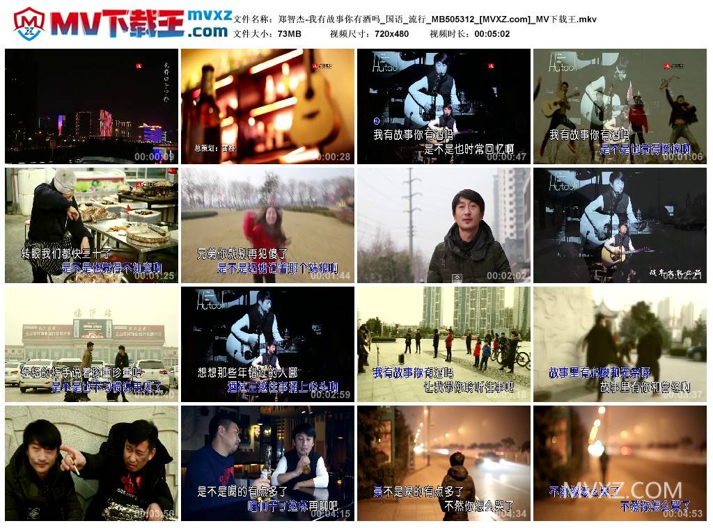 郑智杰-我有故事你有酒吗_国语_流行_MB505312